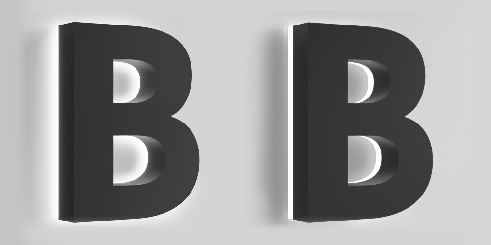 Halo/Reverse Lit Channel Letters